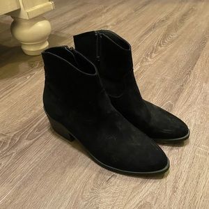 Womens Black Ankle Boots